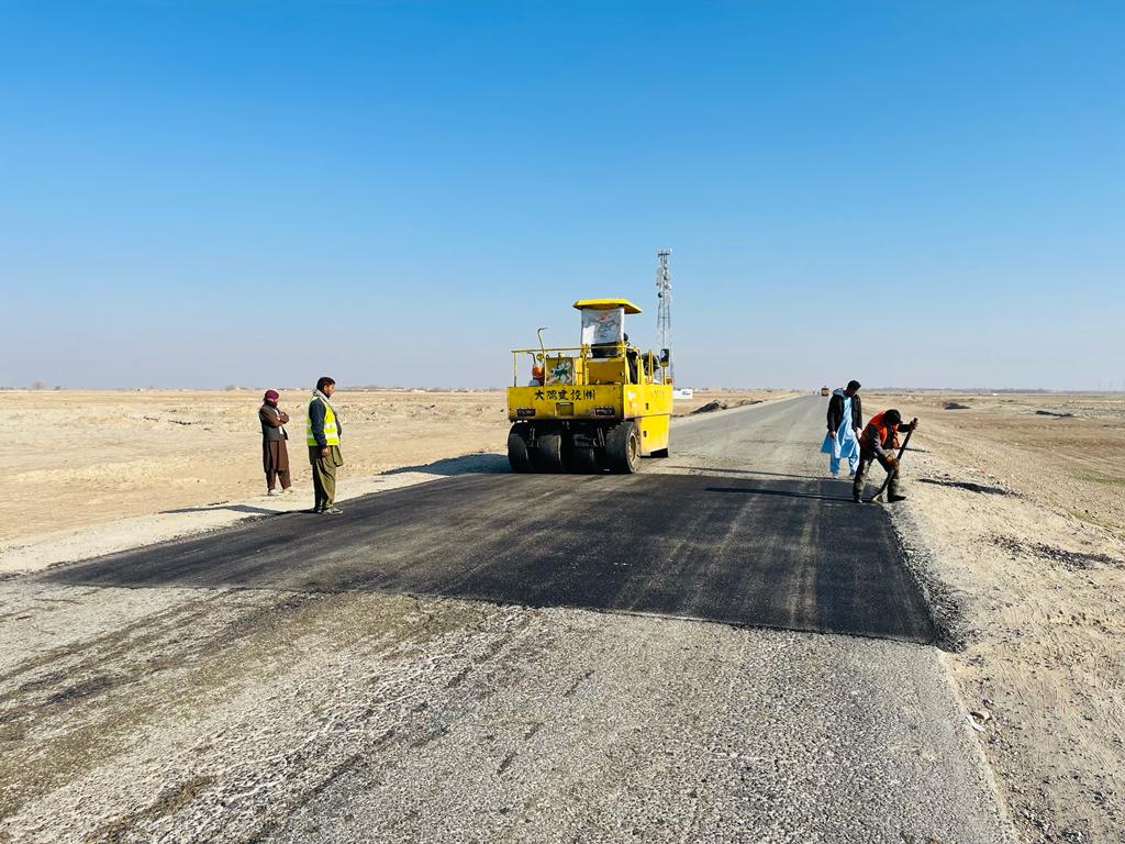 Repairing of 47 damaged points and making 8 new culverts of Mazar e Sharif to Shabarghan 55km Highway by TSCC