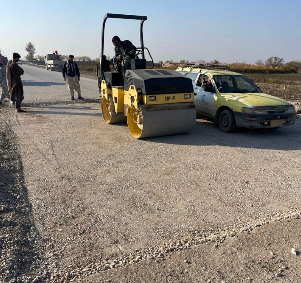 Repairing of 47 damaged points and making 8 new culverts of Mazar e Sharif to Shabarghan 55km Highway by TSCC