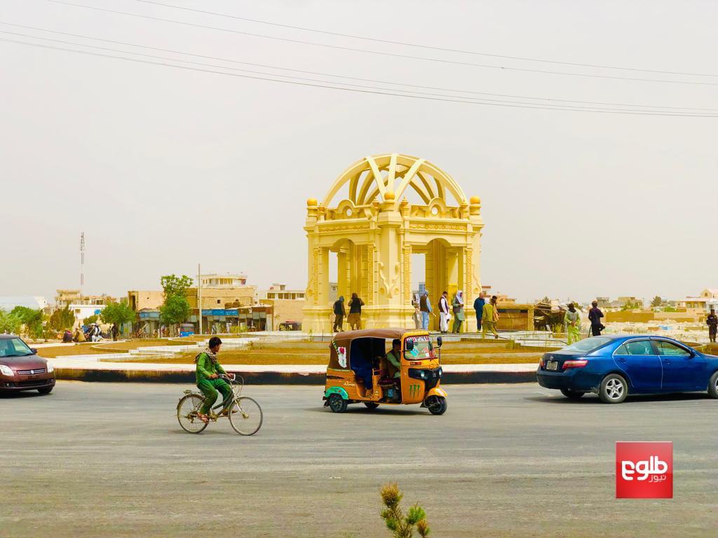 Chowk e Khabar Nigaran (News Reporters Square) Project Mazar e Sharif after hand over