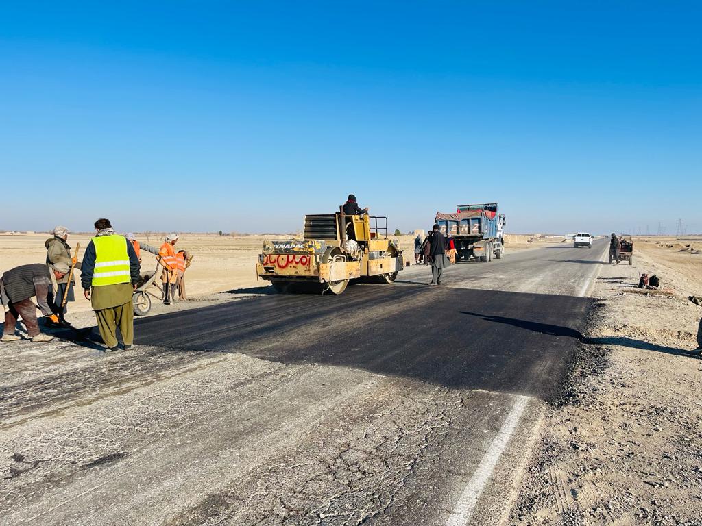 Repairing of 47 damaged points and making 8 new culverts of Mazar e Sharif to Shabarghan 55km Highway by TSCC