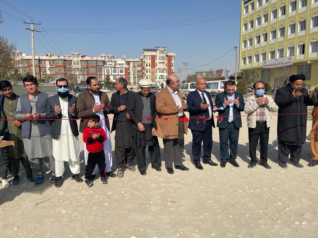 Inauguration Ceremony Of Completion of construction of 4 Asphalt Roads in Mazar Sharif