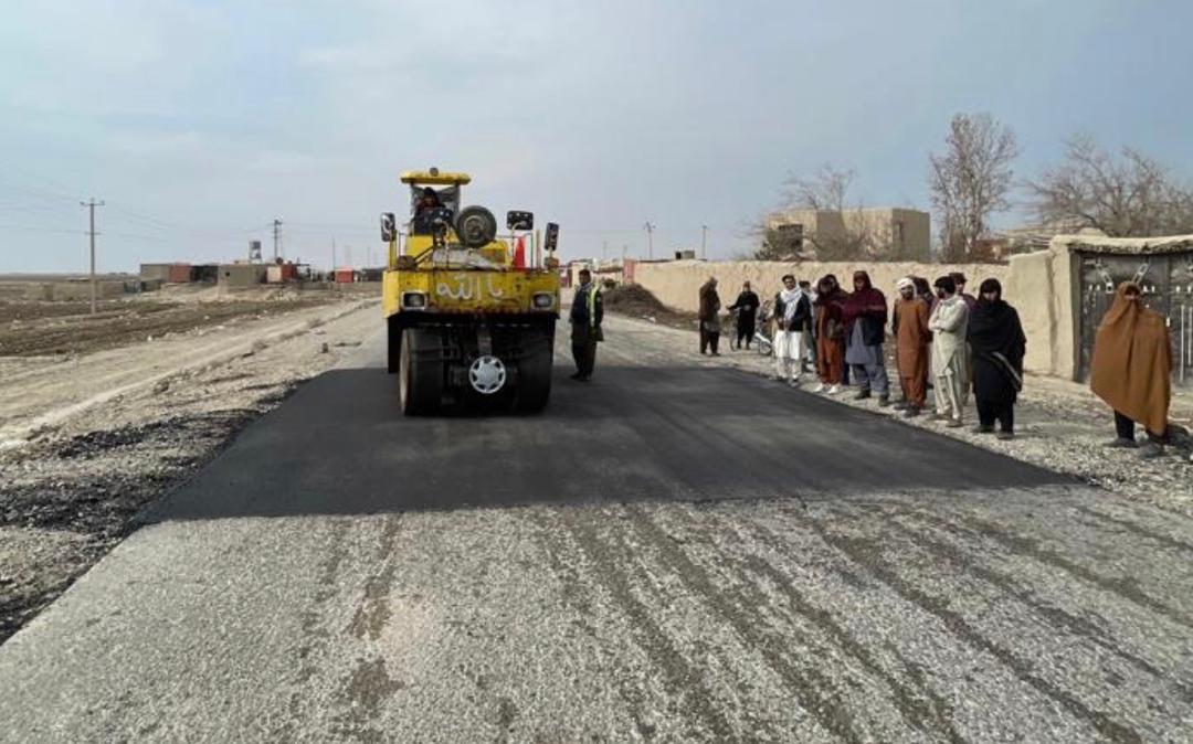 Repairing of 47 damaged points and making 8 new culverts of Mazar e Sharif to Shabarghan 55km Highway by TSCC